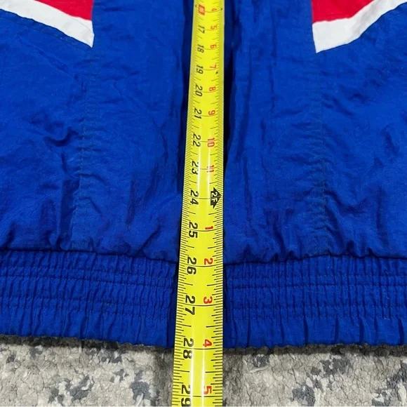 Vintage 90s NCAA Starter University of Kansas KU Jayhawks Full Zip Jacket Large - Picture 14 of 14